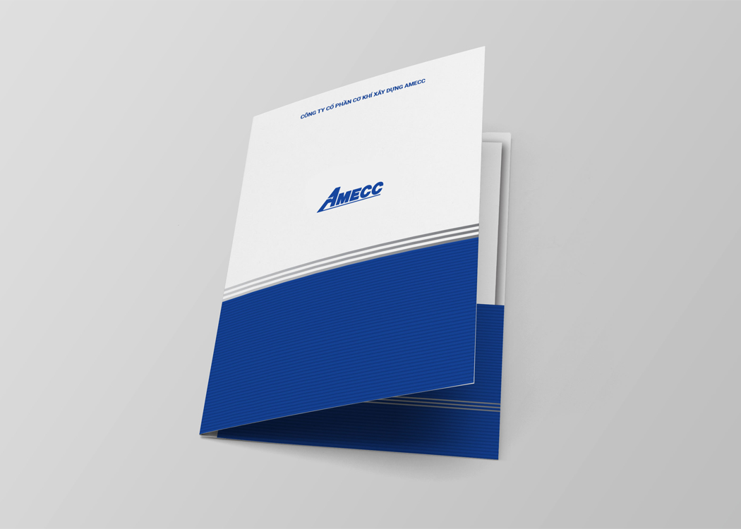 AMECC - Thiết kế logo và bộ nhận diện thương hiệu công ty cơ khí AMECC